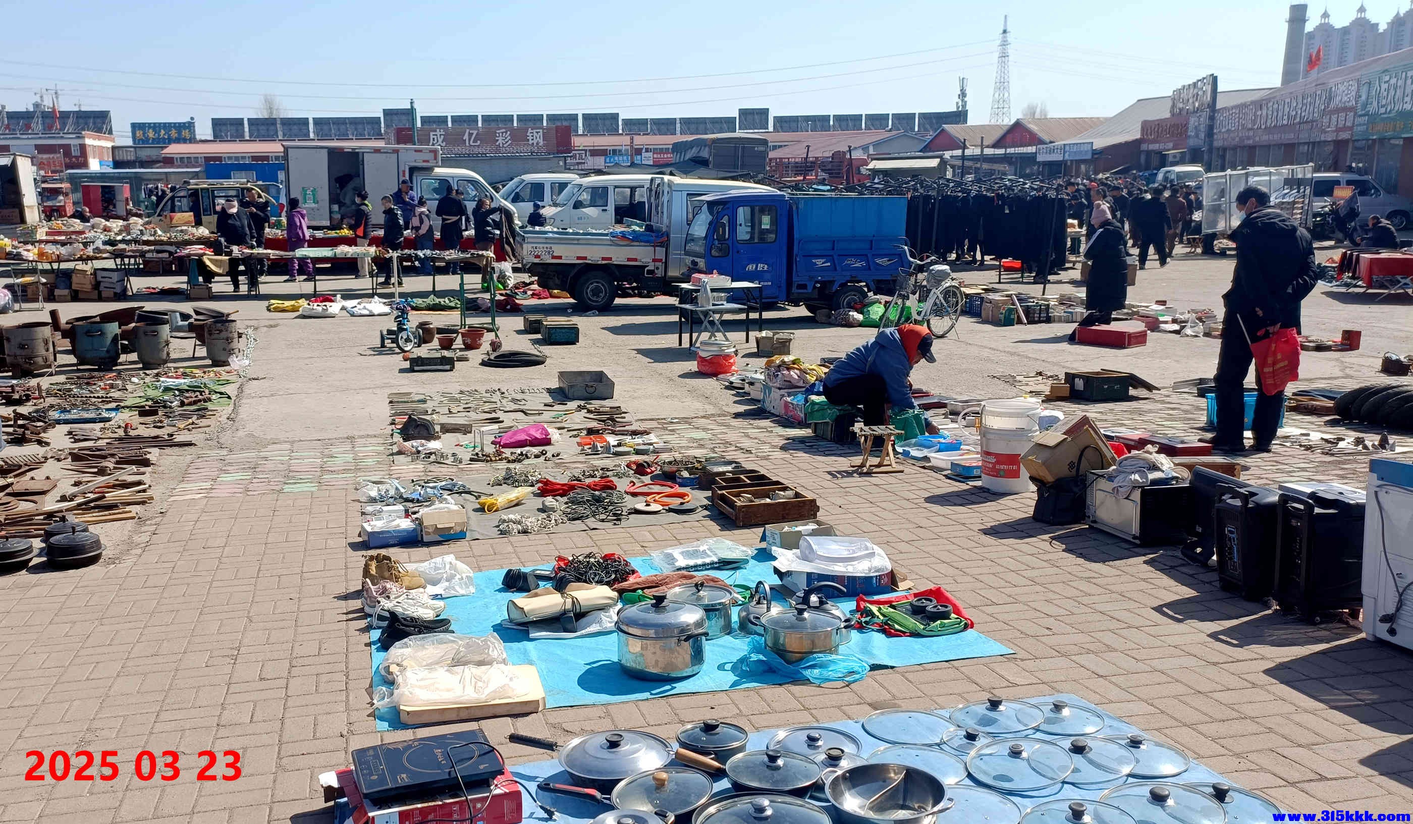 图二：当地某大市场